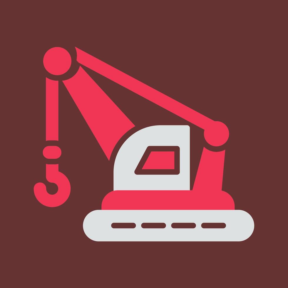 Crane I Vector Icon