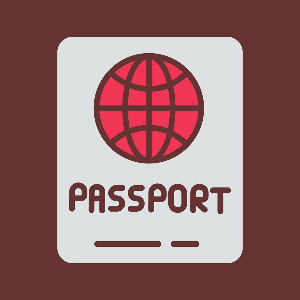 Passport Vector Icon