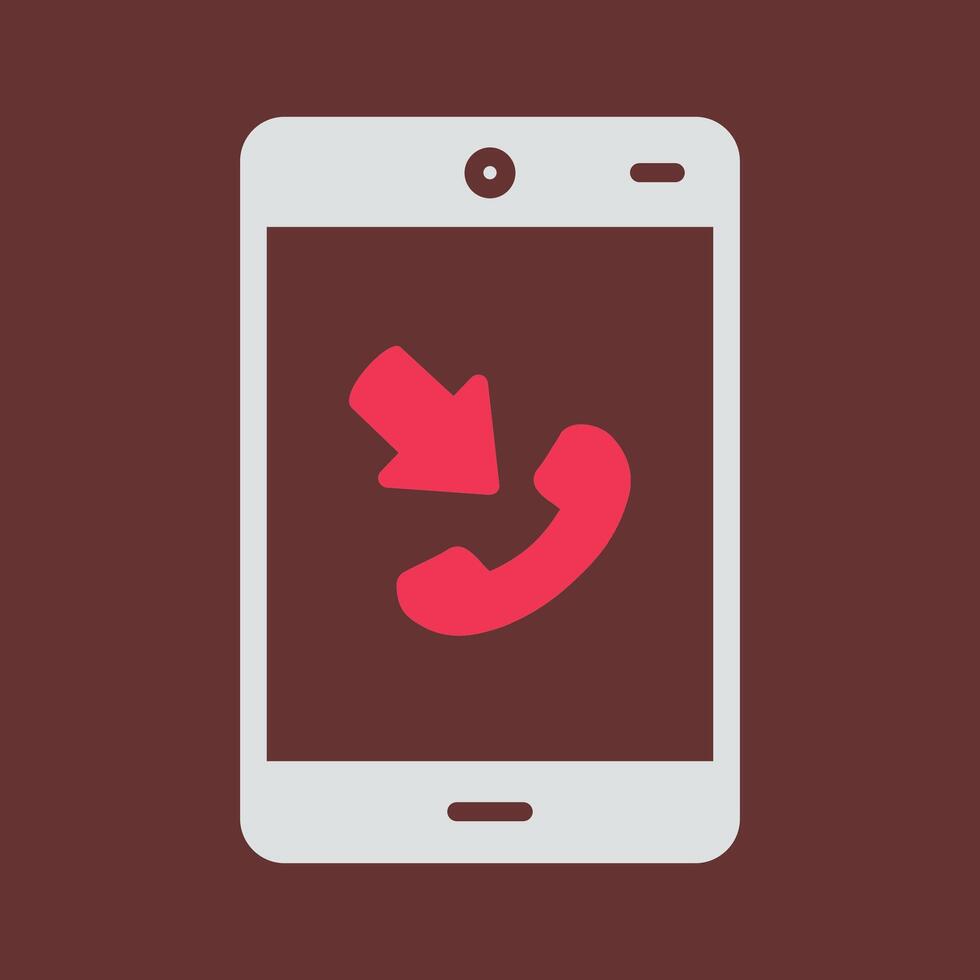 Incoming Call Vector Icon