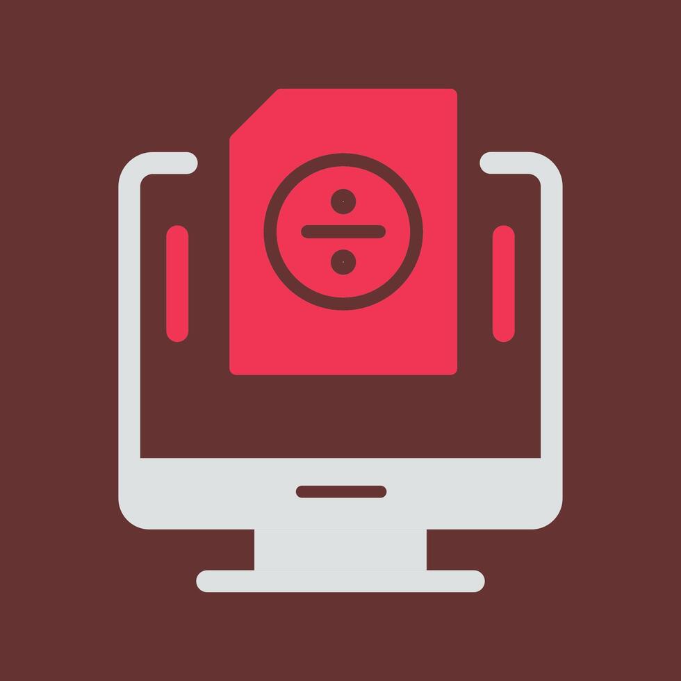 Divide Vector Icon