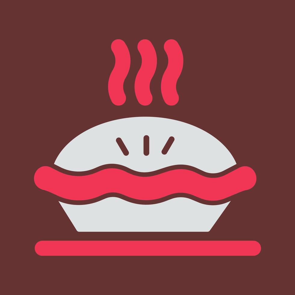 Pie Vector Icon