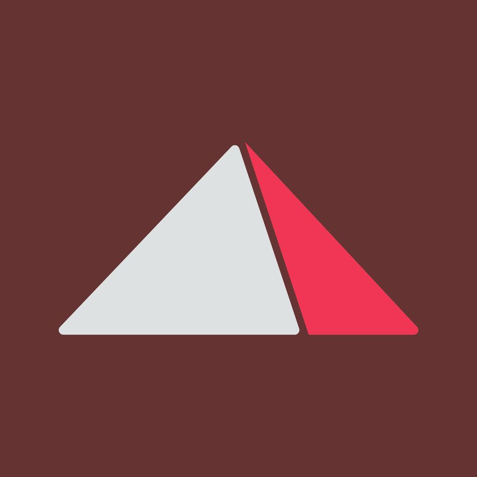 Pyramid Vector Icon