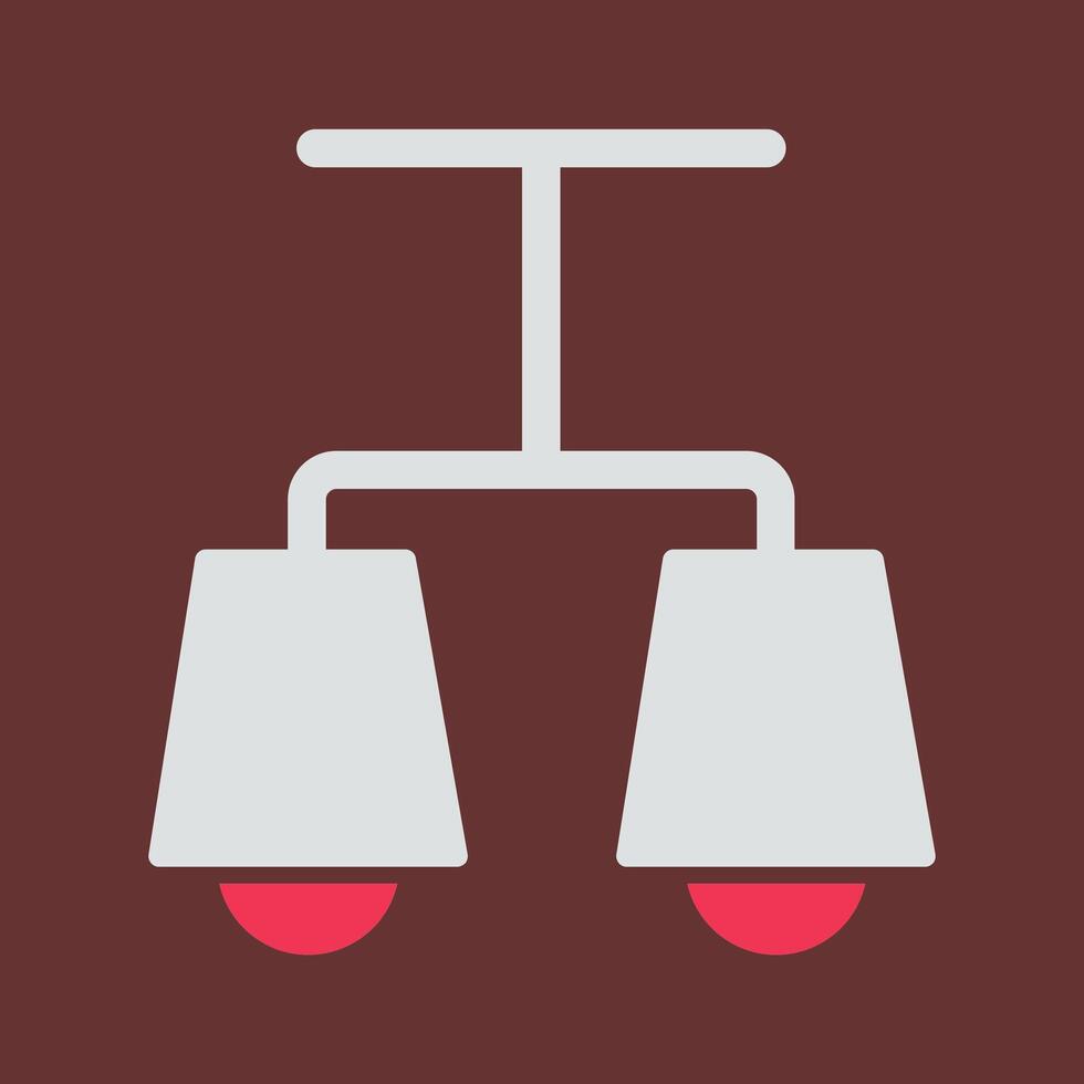 Lit Lamp Vector Icon