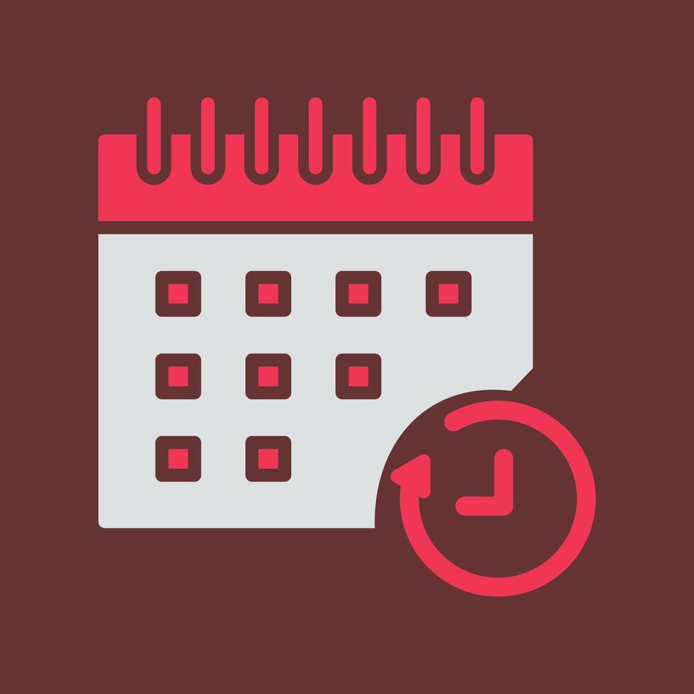 Period Time Vector Icon