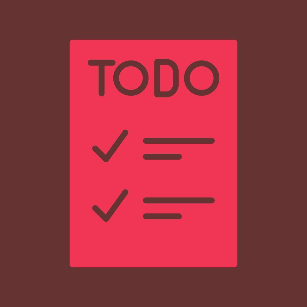 To do List Vector Icon