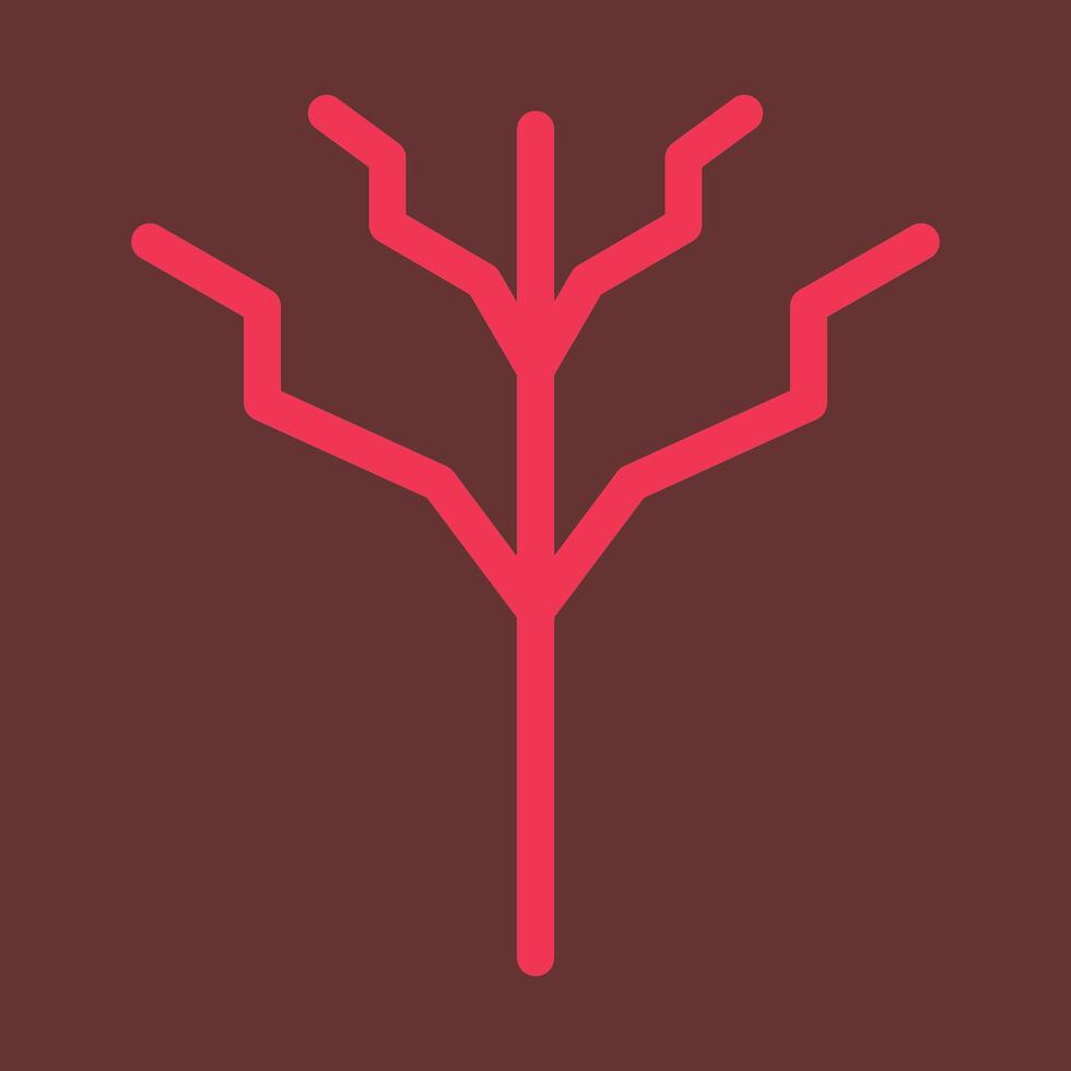Tree with no leaves Vector Icon