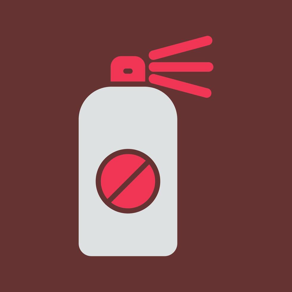 Pesticide Bottle Vector Icon