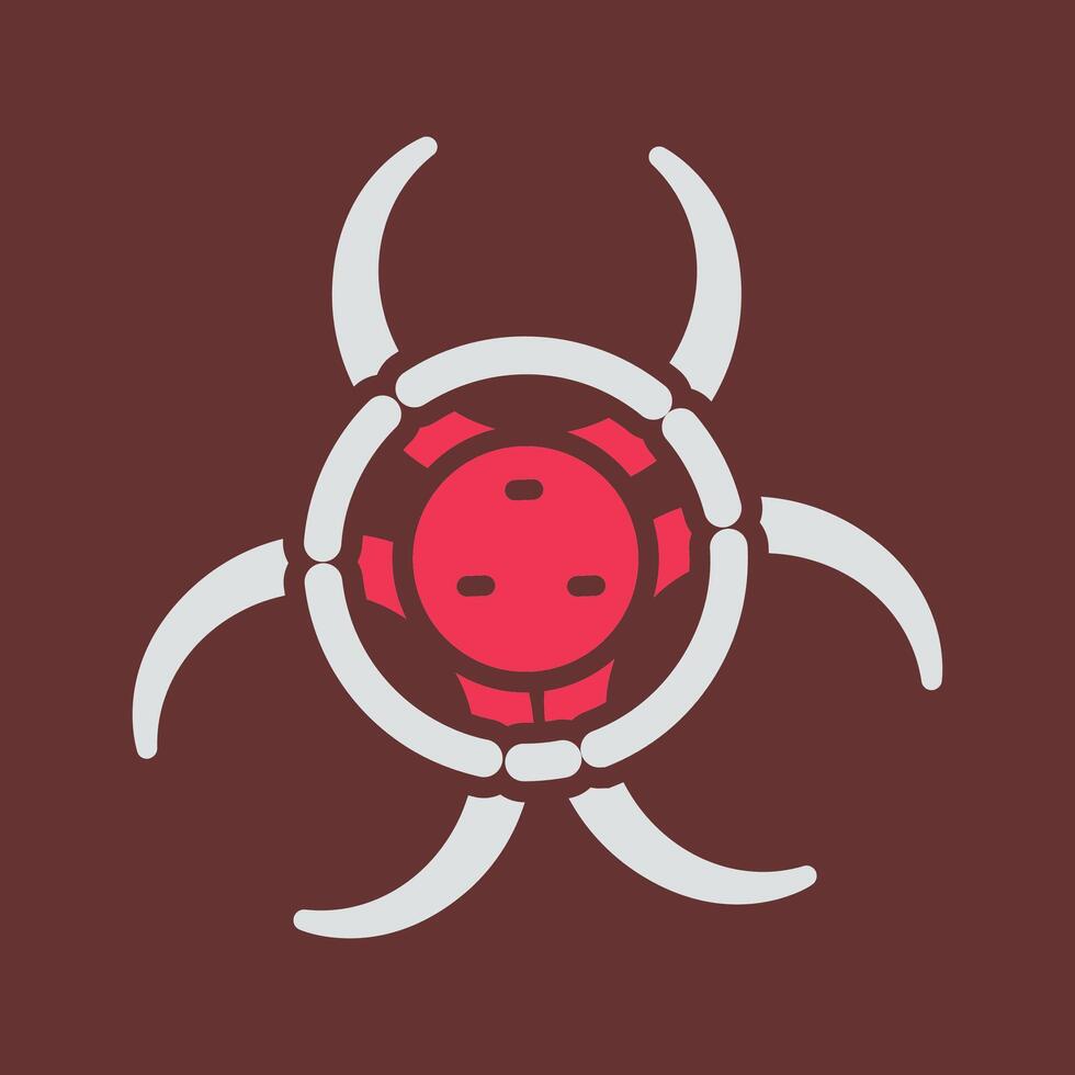 Biohazard Vector Icon