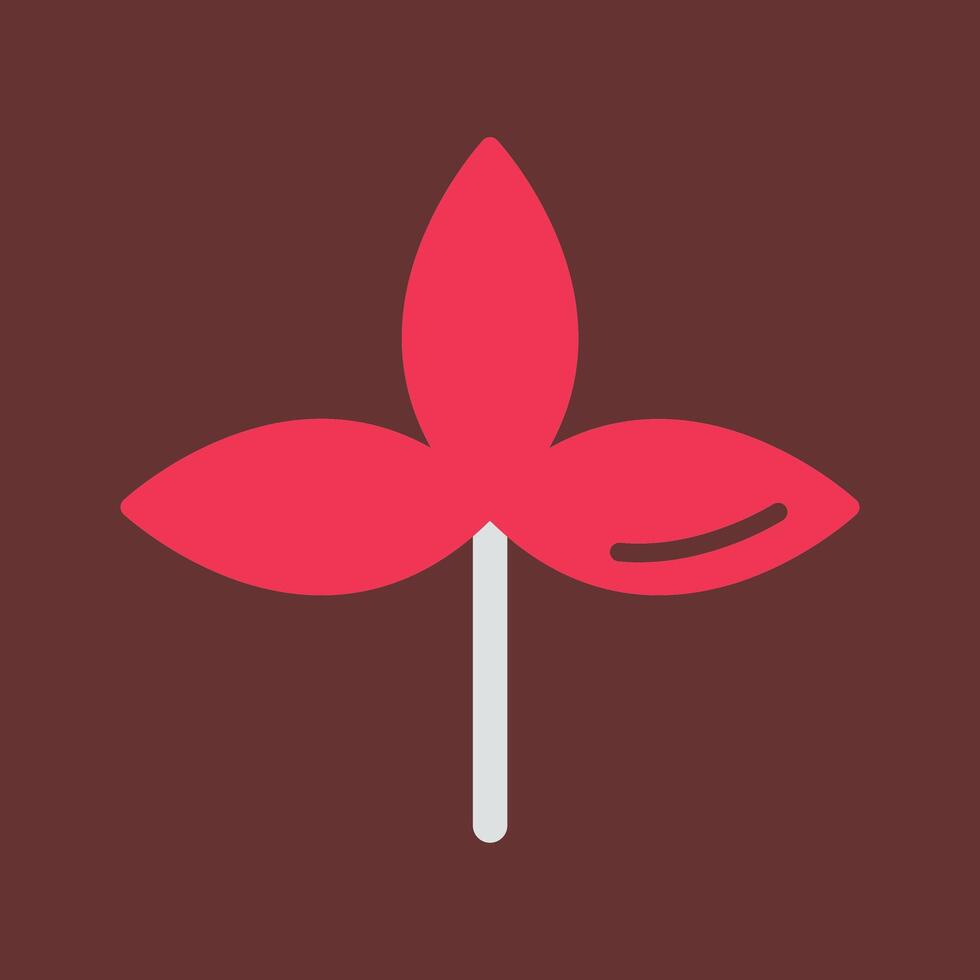 Autumn Leaf Vector Icon