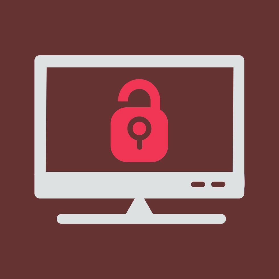 Closed Access Vector Icon