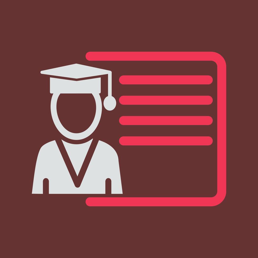 Lecture Vector Icon