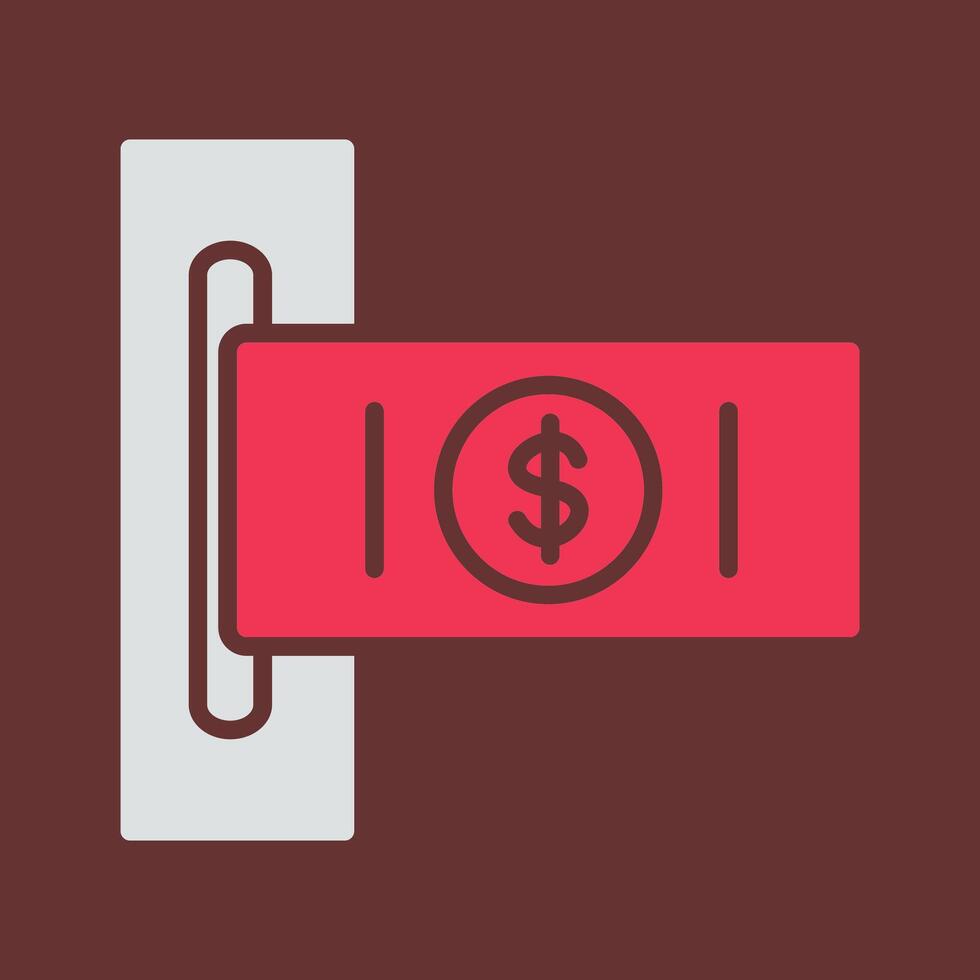 Slot of Bills Vector Icon