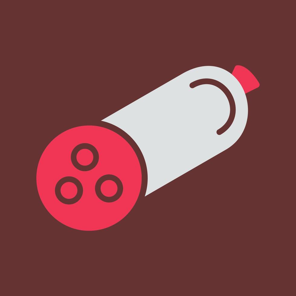 Salami Vector Icon