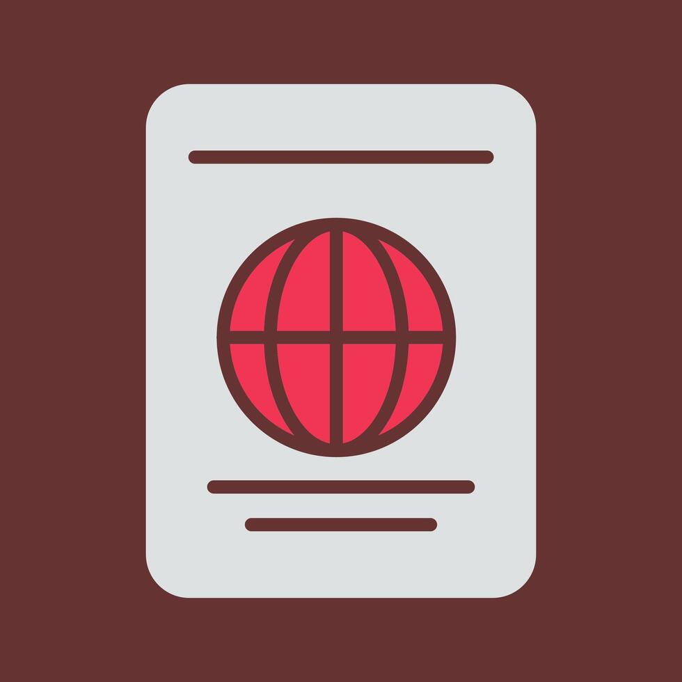 Passport Vector Icon