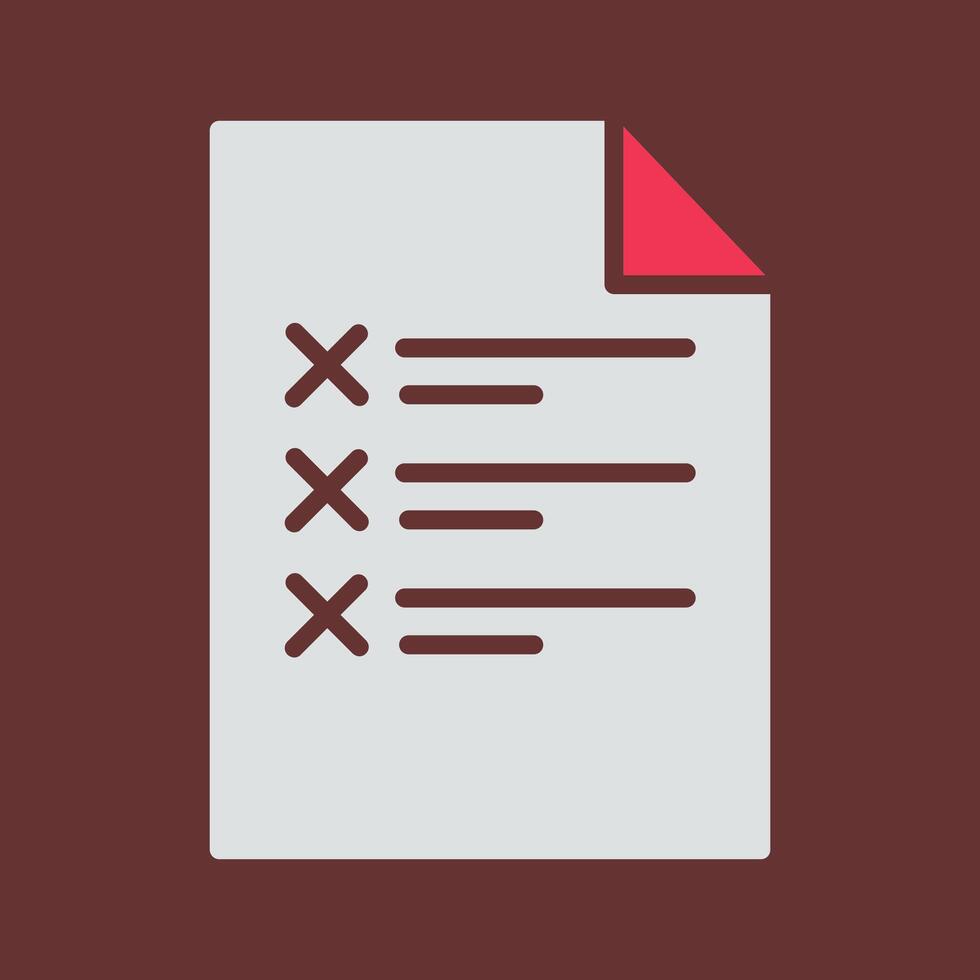 Business Note Vector Icon