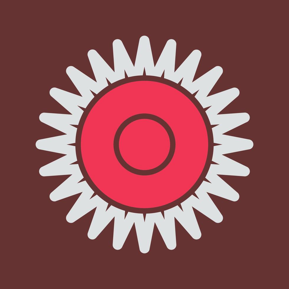 Optical Radiation Vector Icon