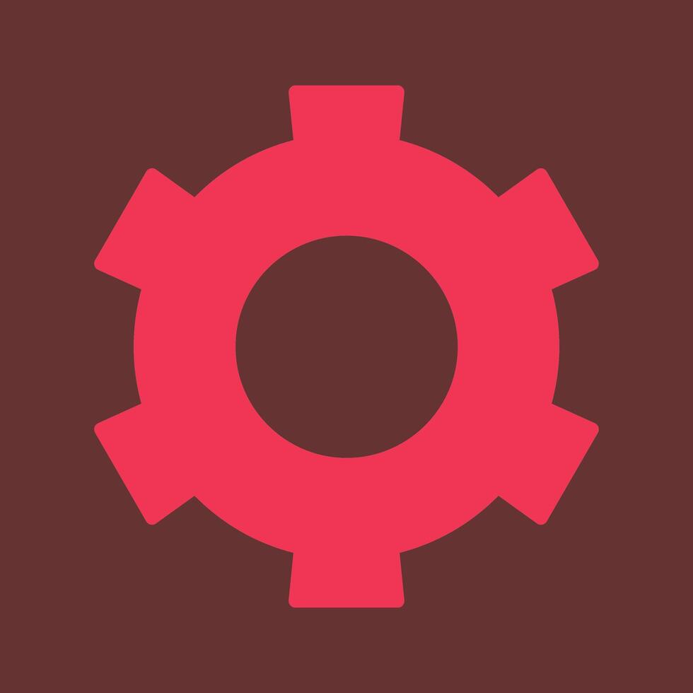 Setting Gear Vector Icon