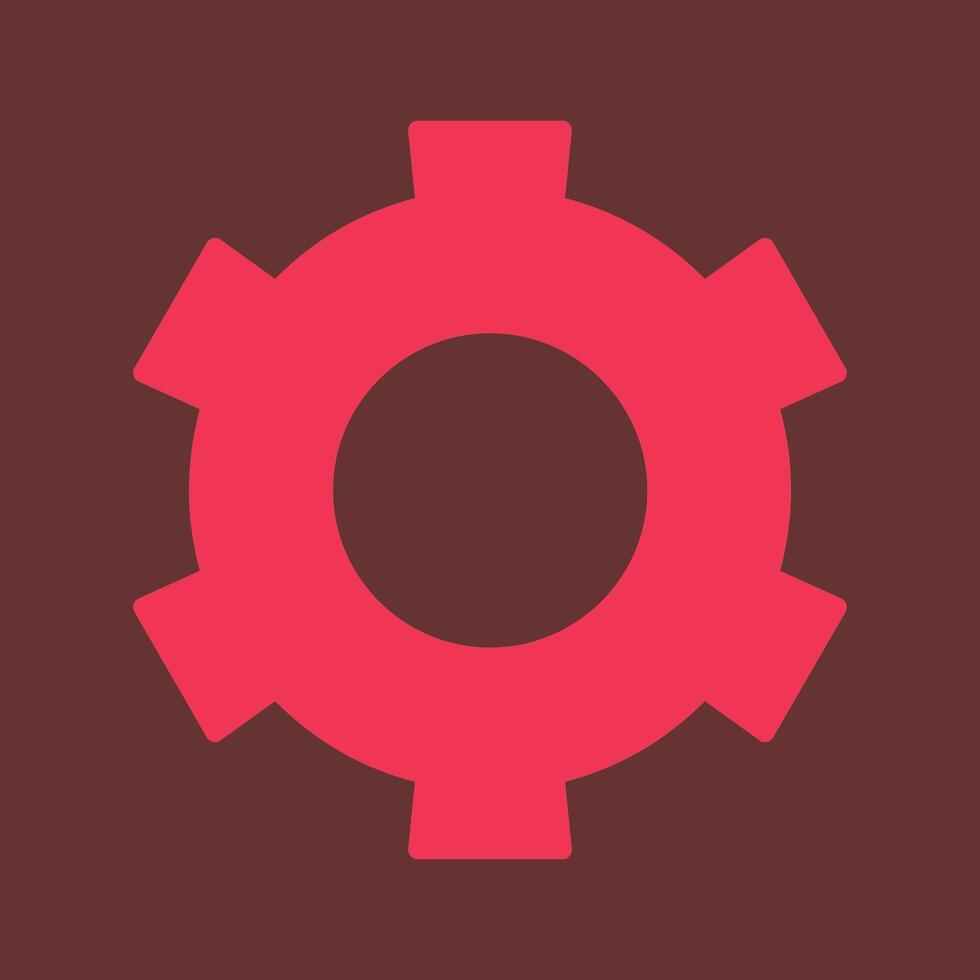 Setting Gear Vector Icon