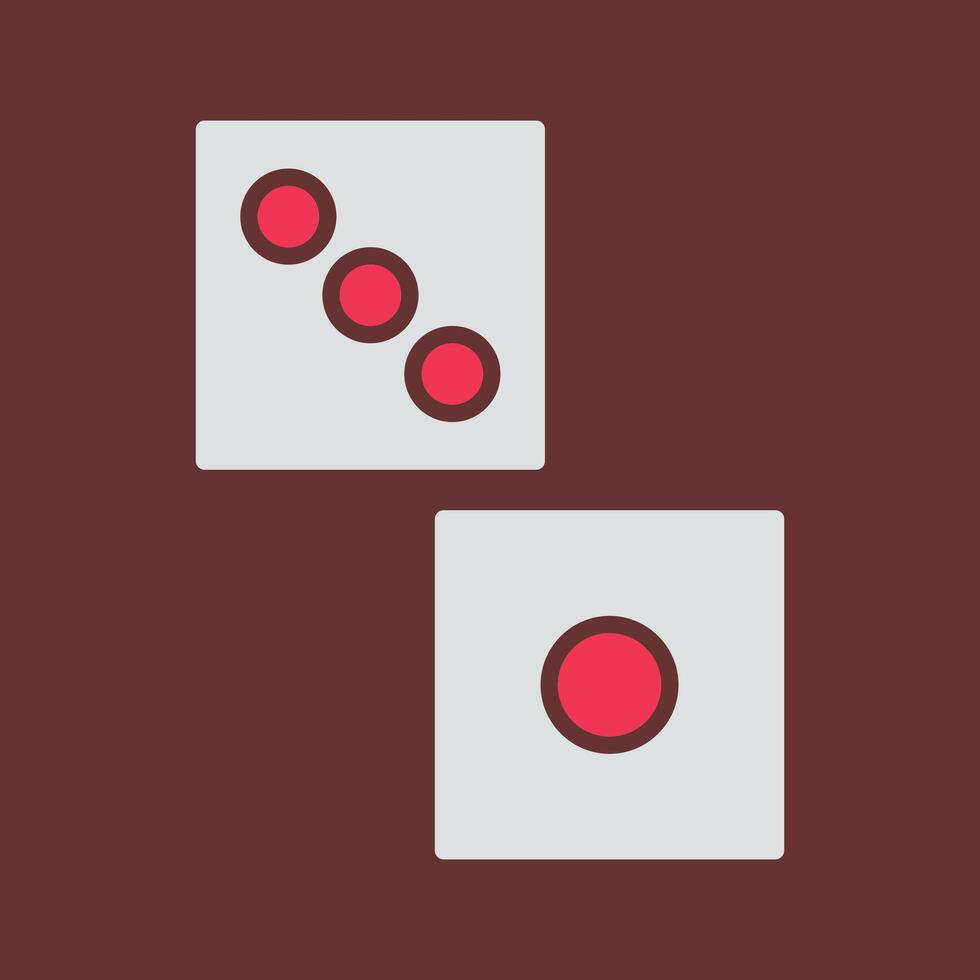 Domino Game Vector Icon