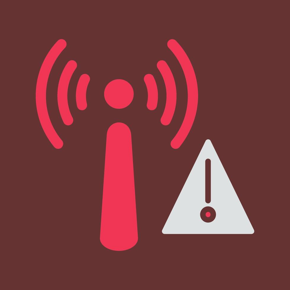 Non Ionizing Radiation Vector Icon