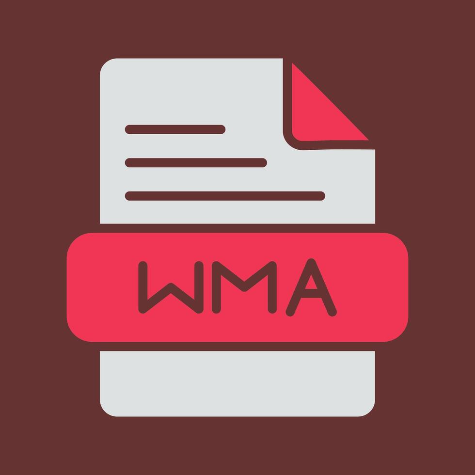 WMA Vector Icon