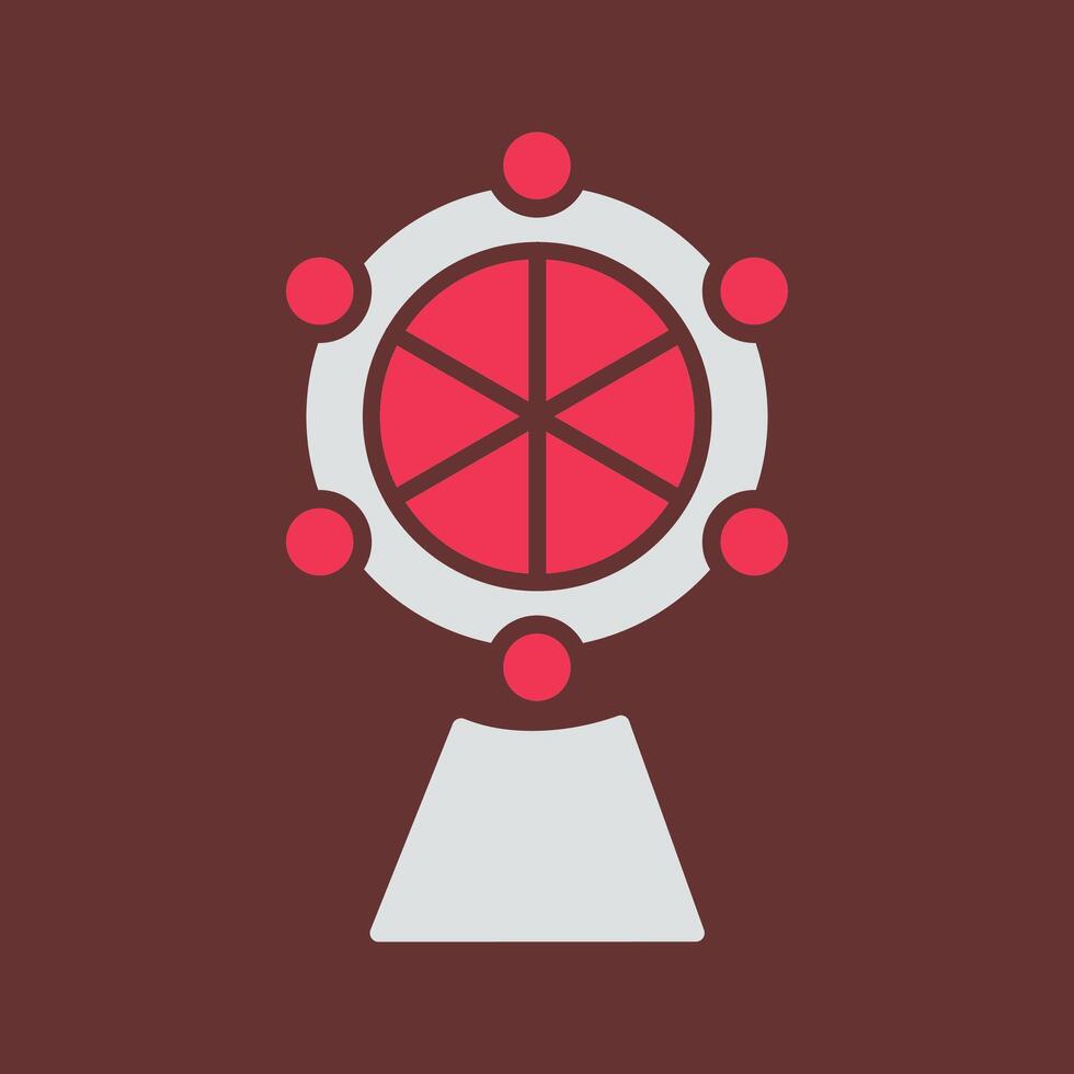 Ferris Wheel Vector Icon