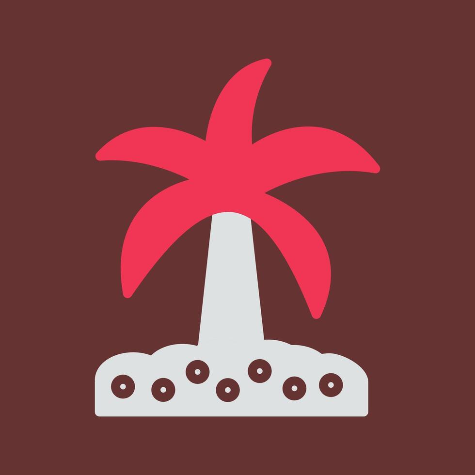 Coconut trees Vector Icon