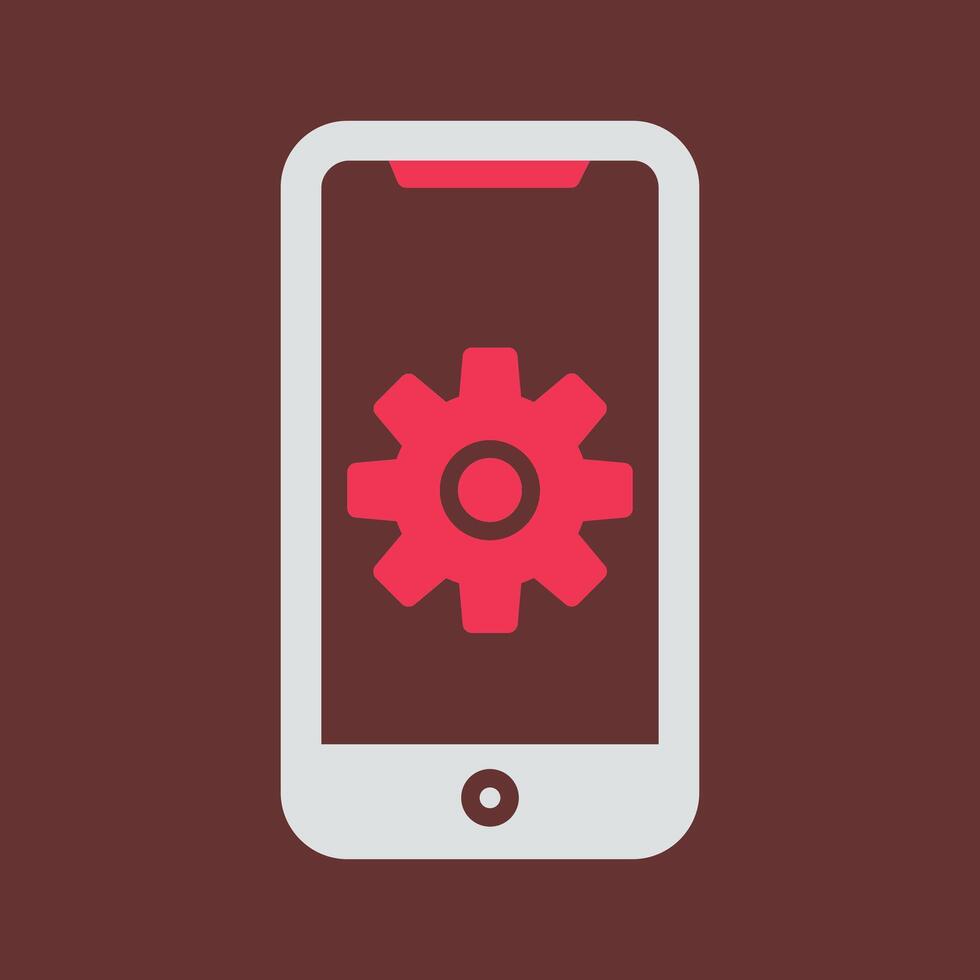 Mobile App Developing Vector Icon