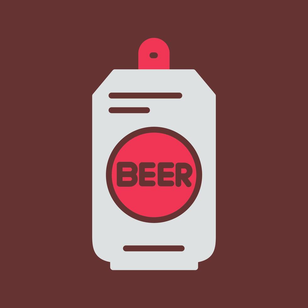 Beer Can II Vector Icon