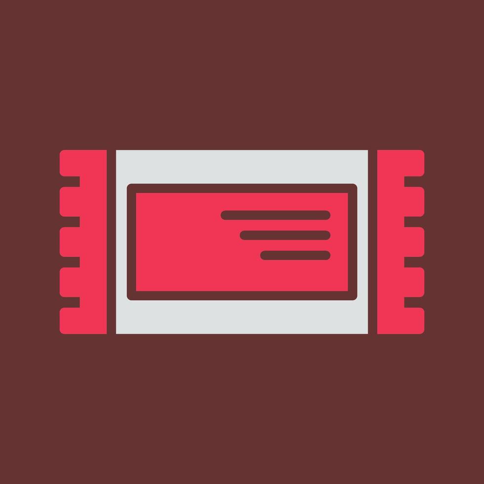 Tickets Vector Icon