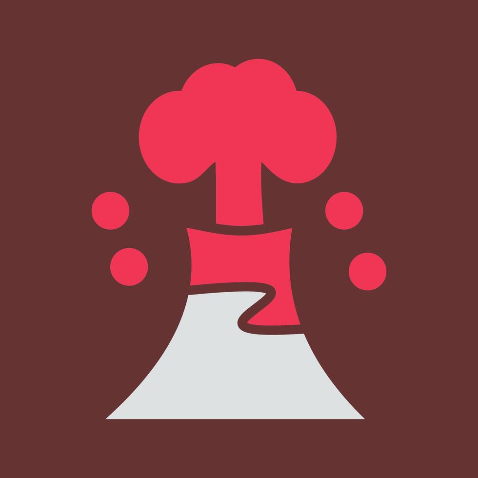 Volcano Vector Icon
