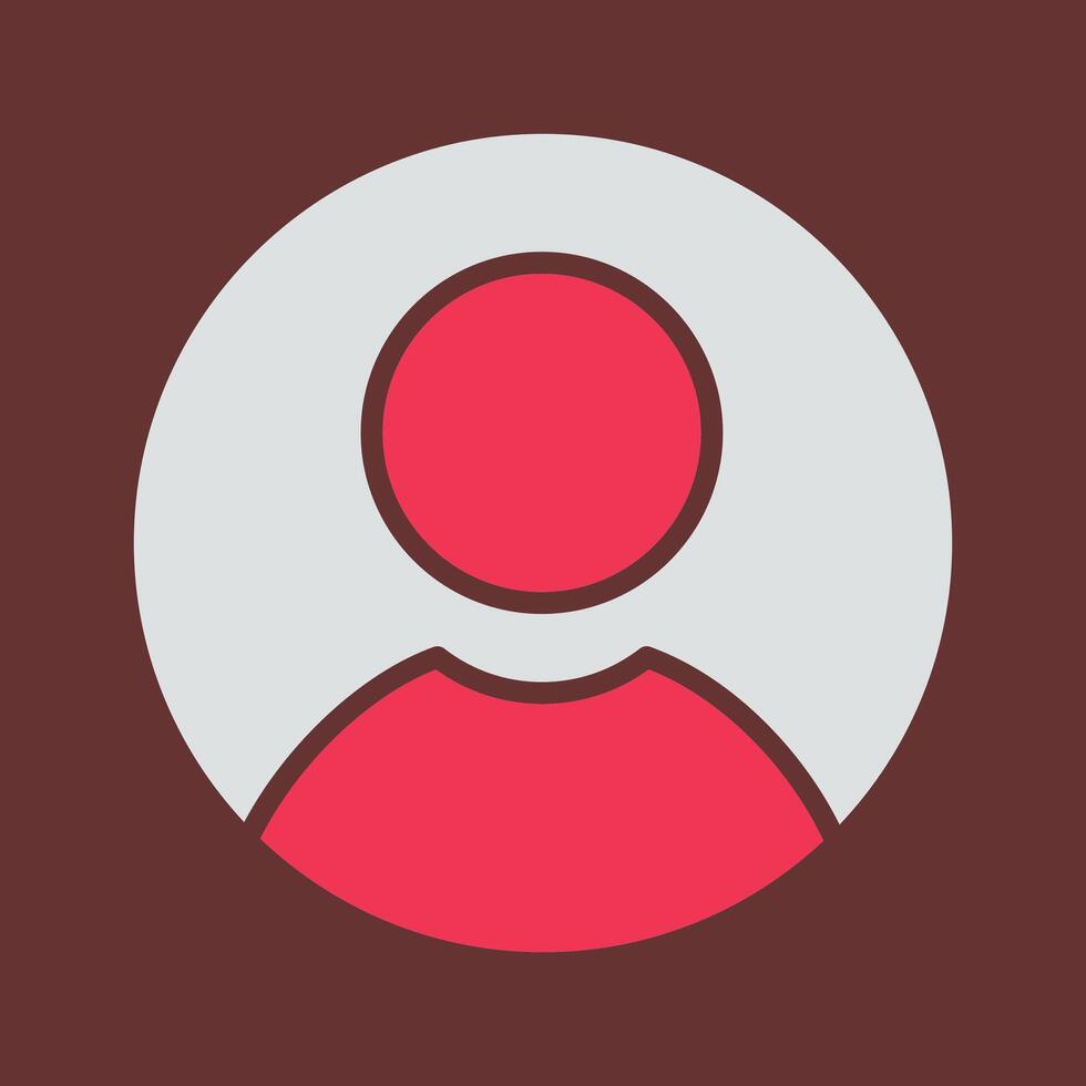 Male Profile Vector Icon