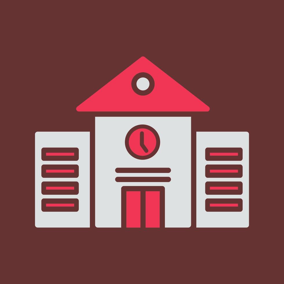 University Campus Vector Icon