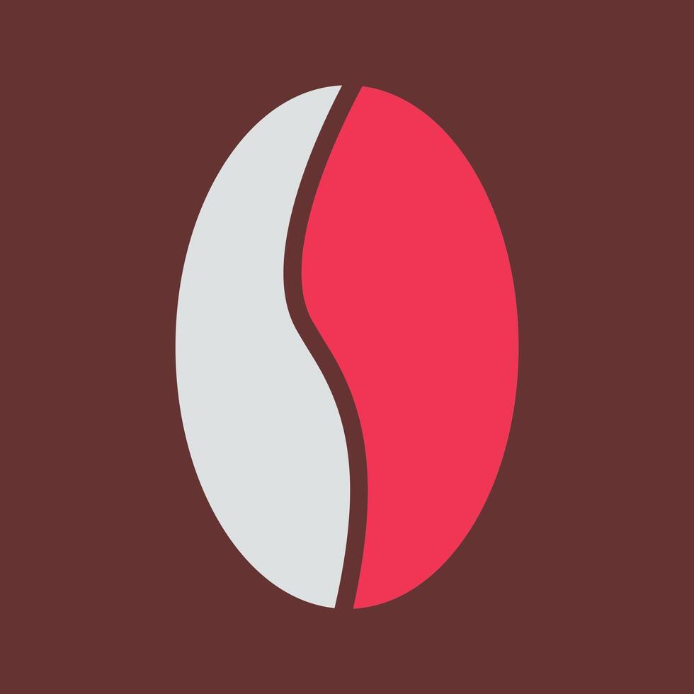 Coffee Grain Vector Icon