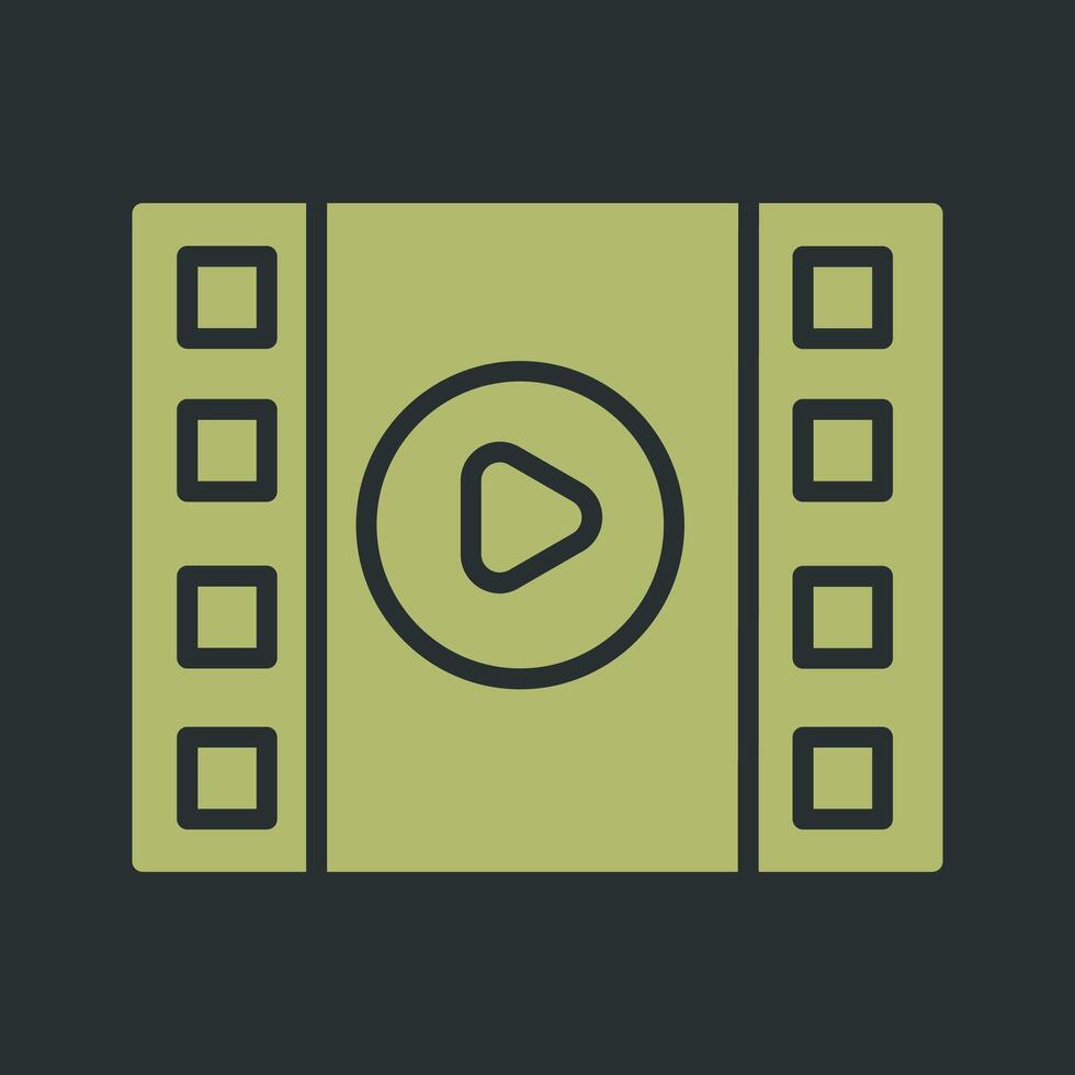 Video Play Vector Icon