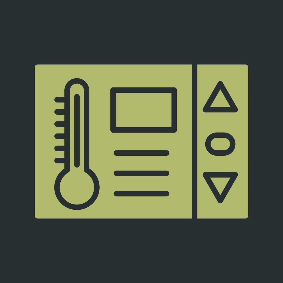 Thermostat Vector Icon
