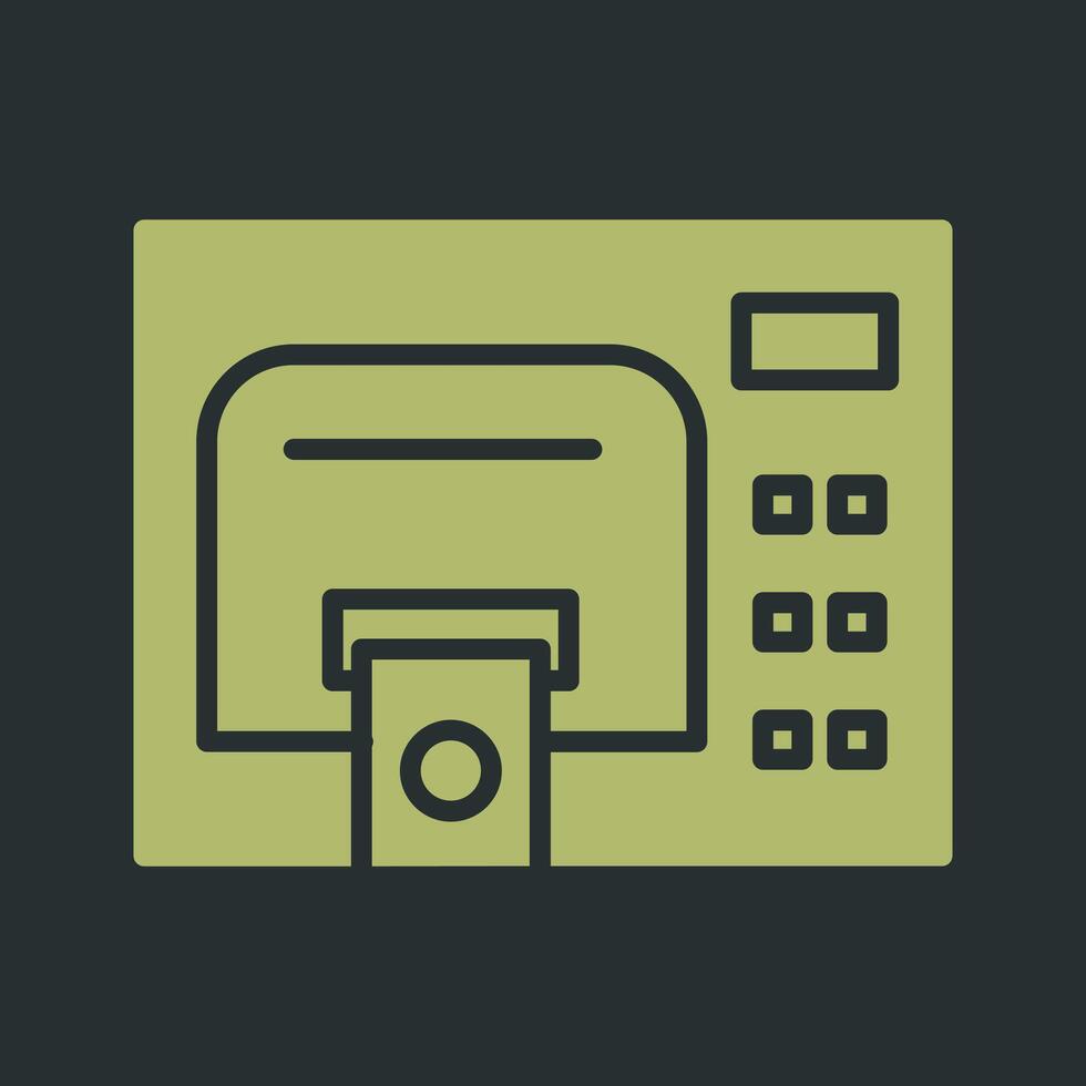 ATM Service Vector Icon