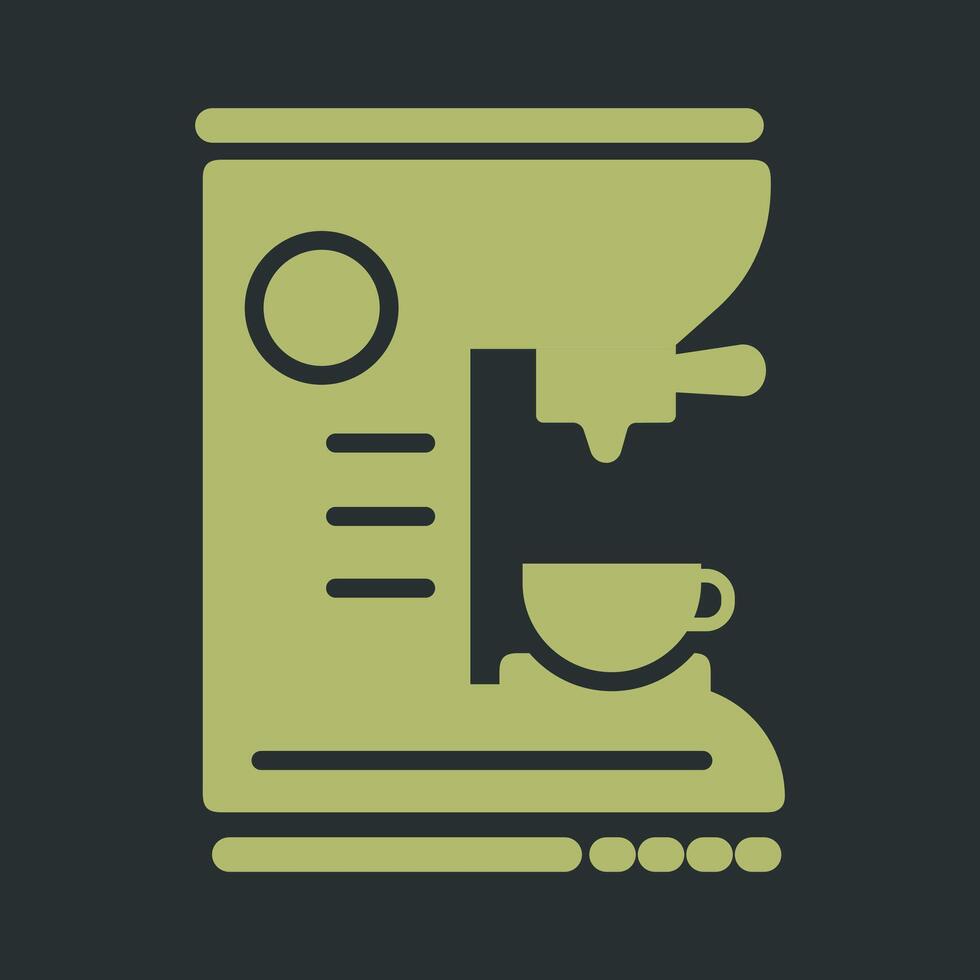 Coffee Machine Vector Icon