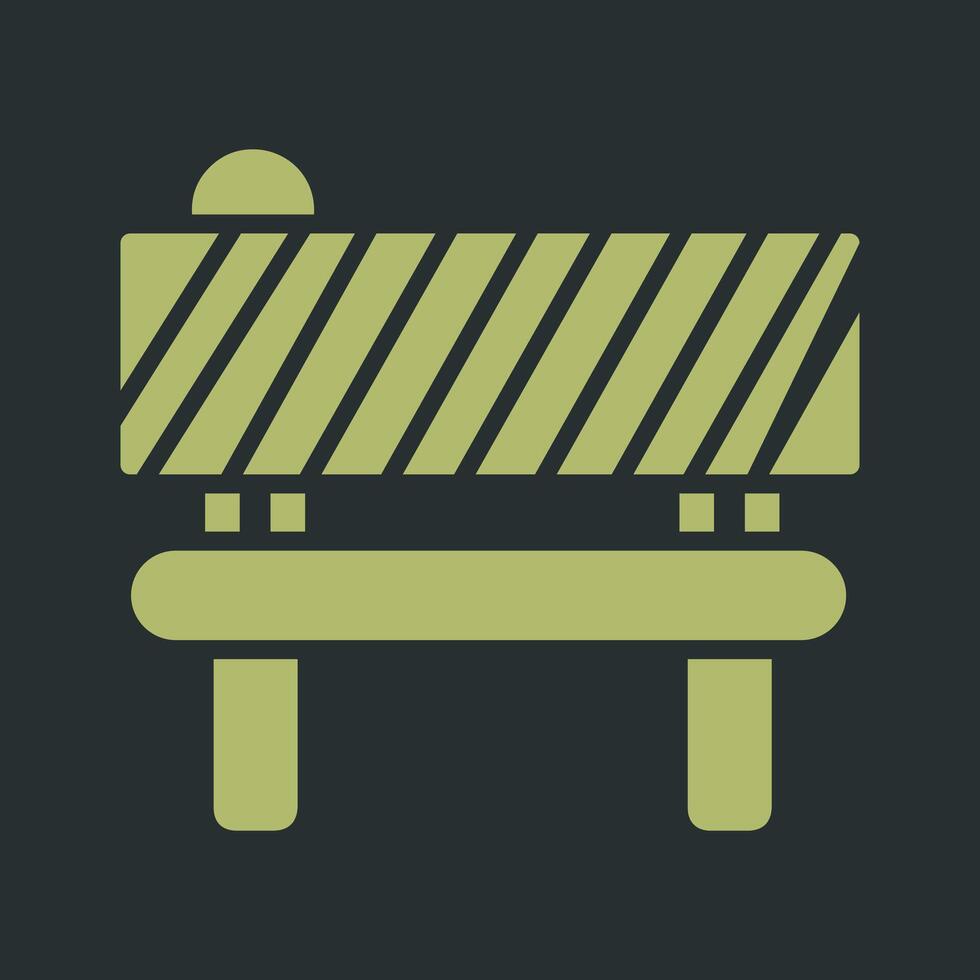 Barrier Vector Icon