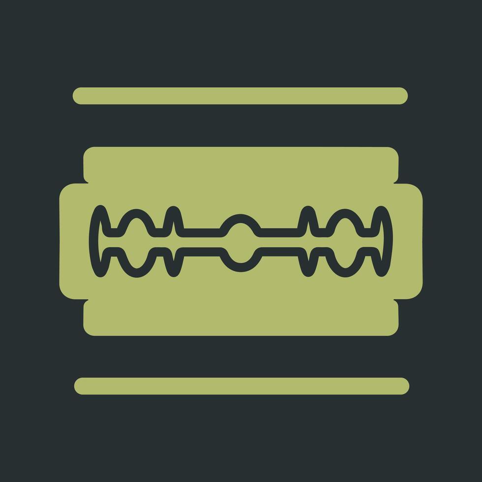 Razor Blade Vector Icon