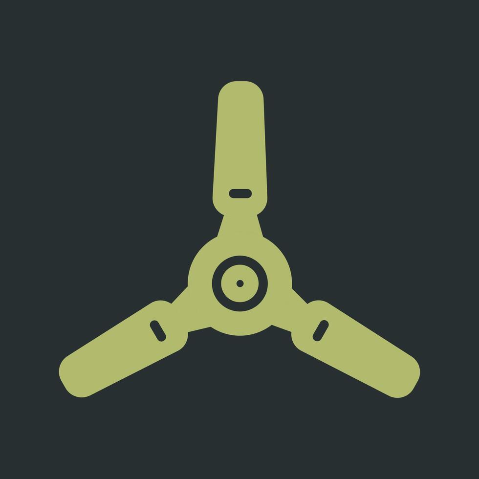 Electric Fan Vector Icon