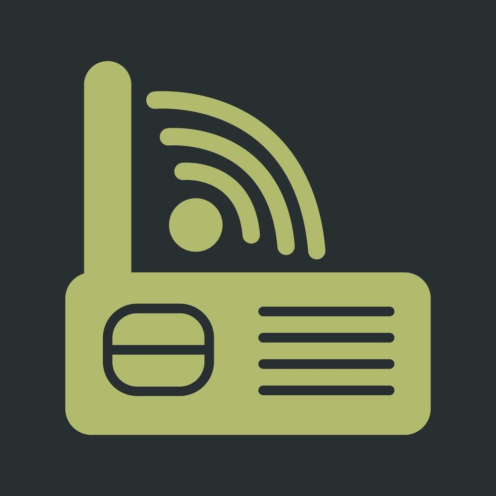 Modem Wifi Vector Icon
