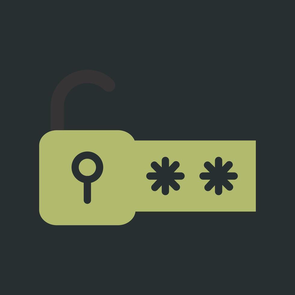 Passcode Lock I Vector Icon