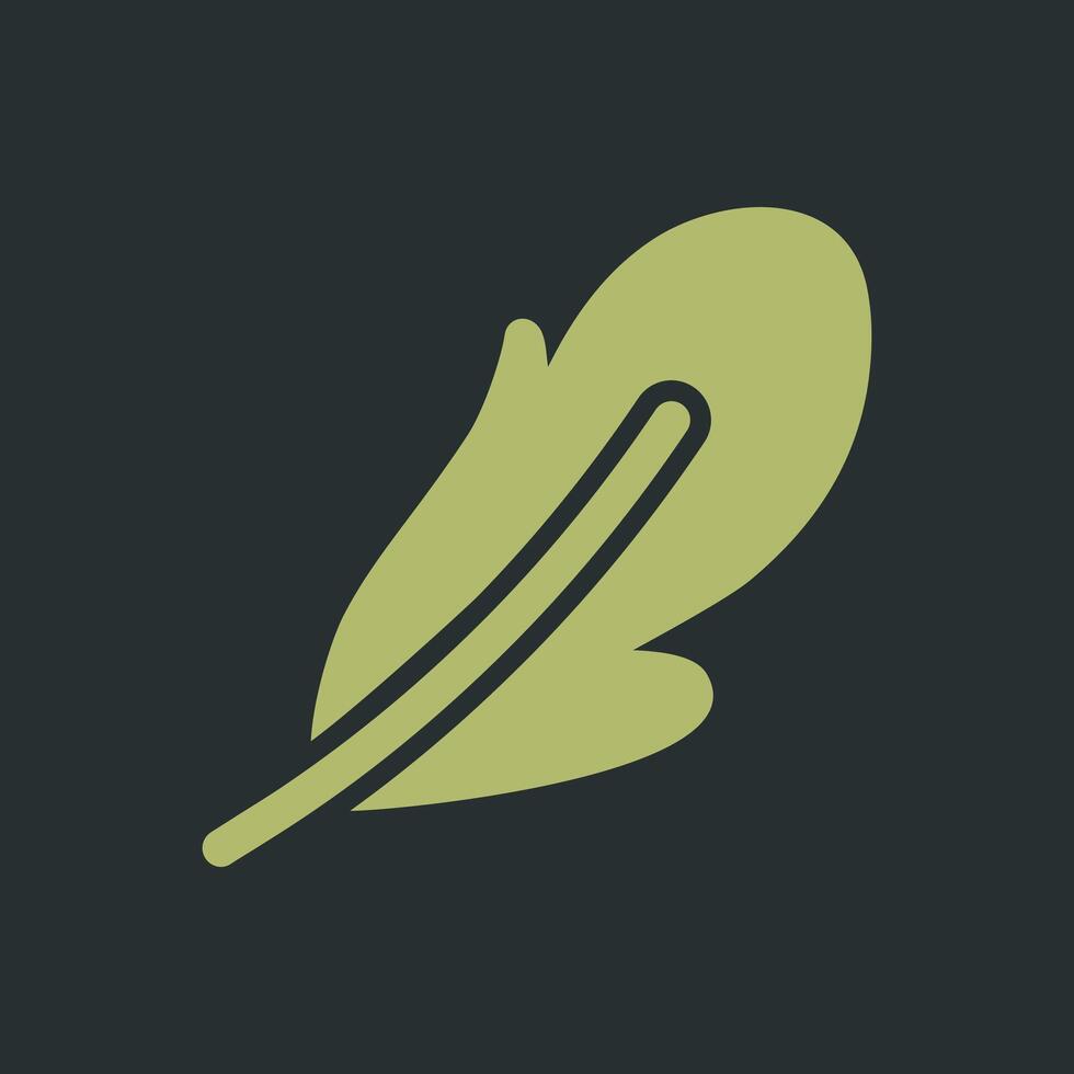 Feather Vector Icon