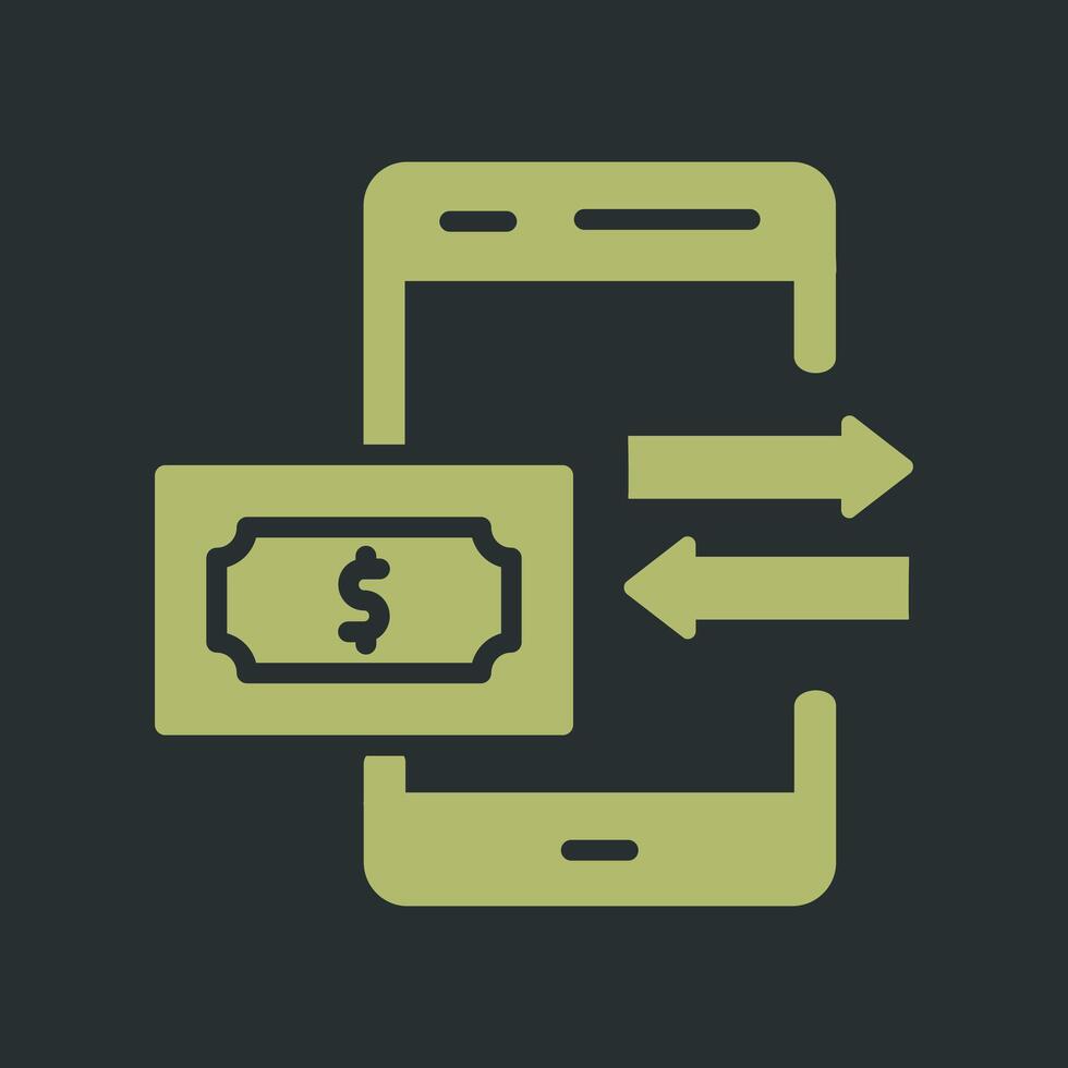Money Transfer Vector Icon