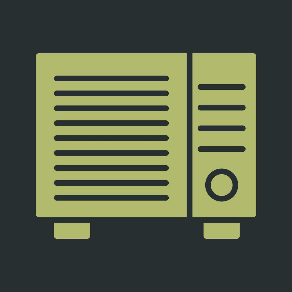 AC Window Unit Vector Icon