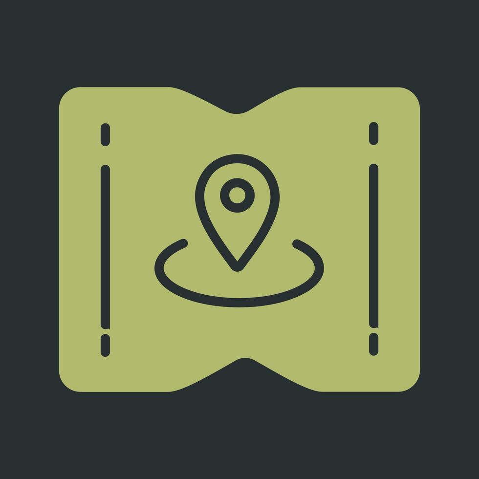 Map and Location Vector Icon