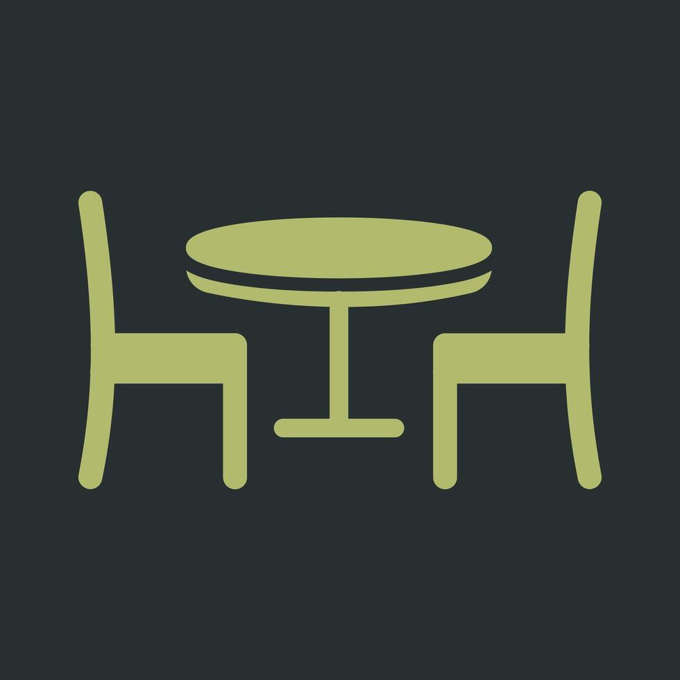 Dining Table I Vector Icon