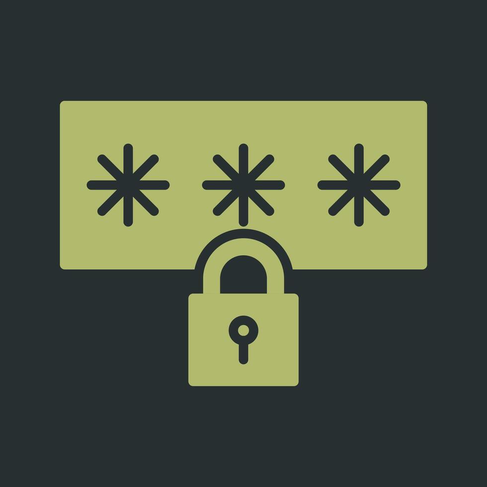 Password Vector Icon