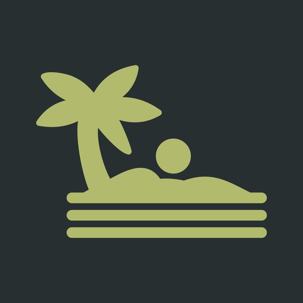 Desert Vector Icon